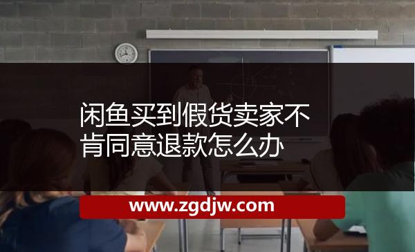 閑魚(yú)買(mǎi)到假貨賣(mài)家不肯同意退款怎么辦 